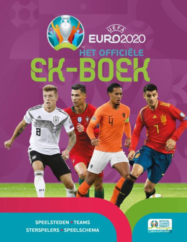 EURO 2020 - Het officiële EK-boek - 9789492899941