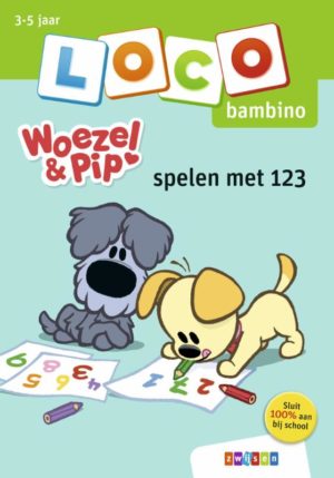 Loco bambino Woezel & Pip spelen met 123 - 9789048741540