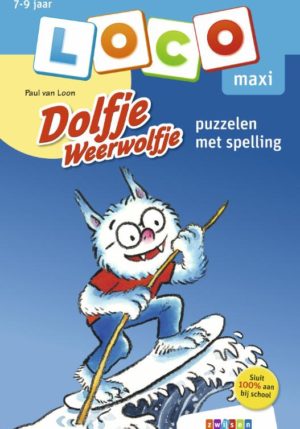Loco maxi Dolfje Weerwolfje puzzelen met spelling - 9789048741571