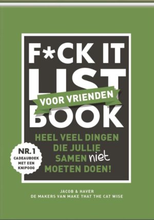 F*ck it list book voor vrienden - 9789464080810