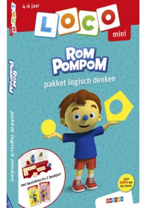Loco mini Rompompom pakket logisch denken - 9789048745203