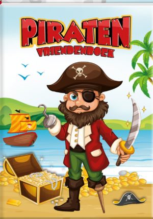 Vriendenboek - Piraten - 9789464324624