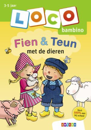 Loco bambino Fien & Teun met de dieren - 9789048748716