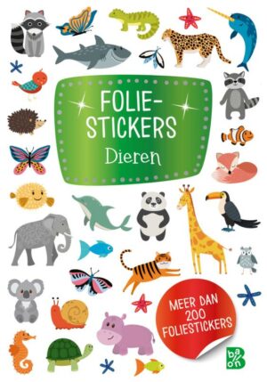 Foliestickers - Dieren - 9789403223353