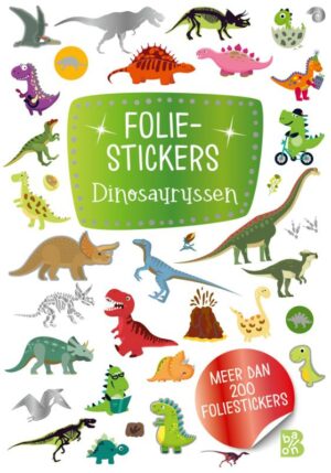 Foliestickers Dinosaurussen - 9789403223339
