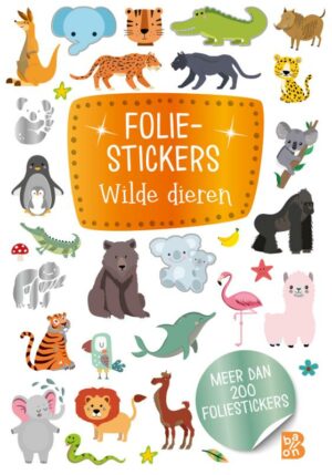 Foliestickers - Wilde dieren - 9789403223346