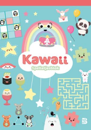 Kawaii spelletjesblok - 9789403226866