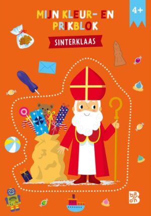 Kleur- en prikblok Sinterklaas - 9789403226248