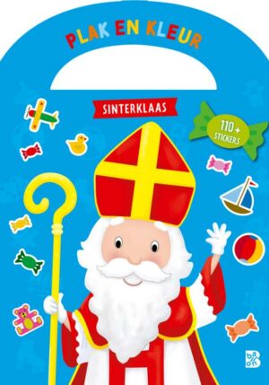 Plakken en kleuren Sinterklaas - 9789403224152