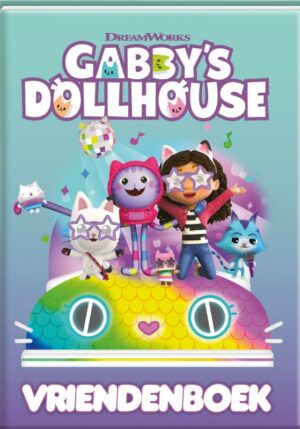 Vriendenboek Gabby's Dollhouse - 9789464324655