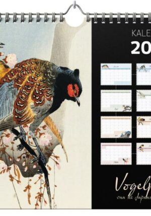 Kalender 2024 - Vogelprenten van de Japanse meester Koson - 9789492598424