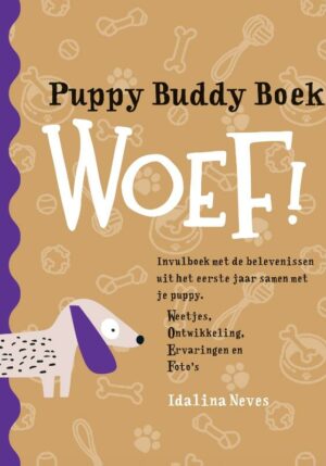 Puppy Buddy Boek WOEF! - 9789464811254