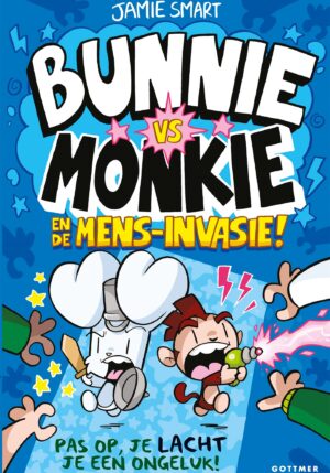 Bunnie vs Monkie en de mens-invasie! - 9789025777692