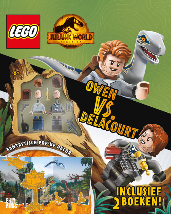 LEGO Jurassic World - Owen vs Delacourt - 9789030508878