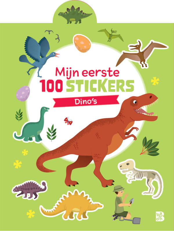 Mijn eerste 100 stickers: dino's - 9789403230849