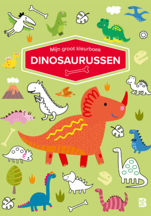 Mijn groot kleurboek - Dinosaurussen - 9789403223018