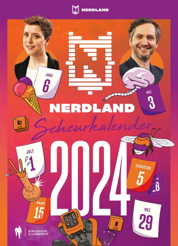 Nerdland scheurkalender 2024 - 9789072201782