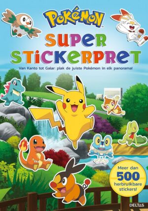 Pokémon Super Stickerpret - 9789044763409