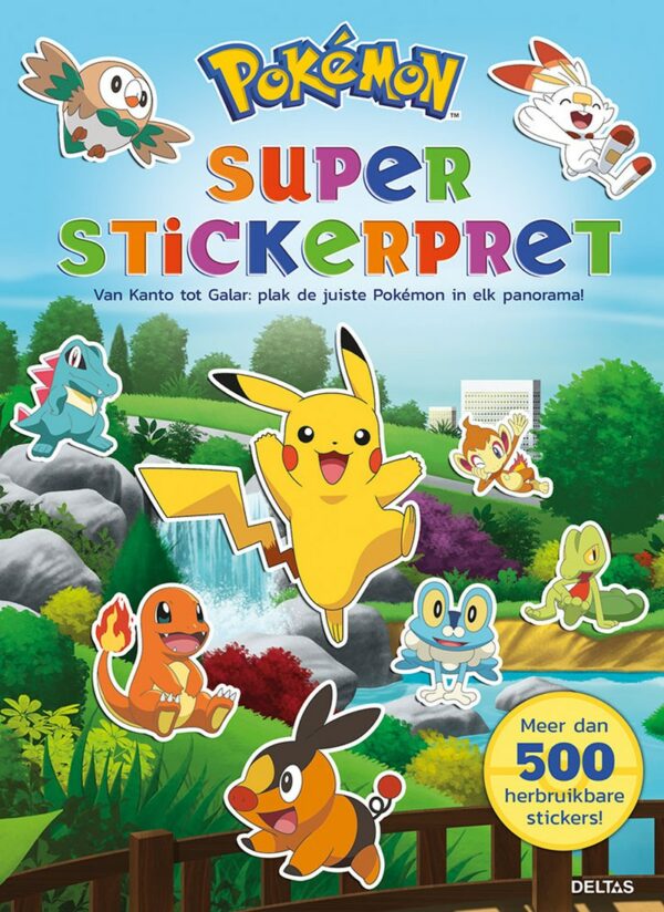 Pokémon Super Stickerpret - 9789044763409
