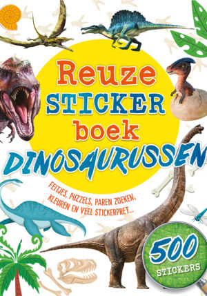 Reuzestickerboek Dinosaurussen - 9789036641388