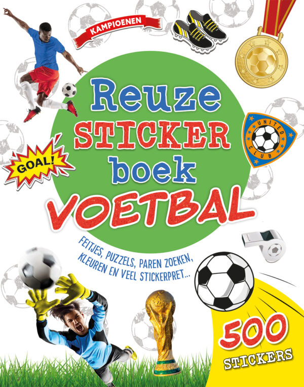 Reuzestickerboek Voetbal - 9789036641791