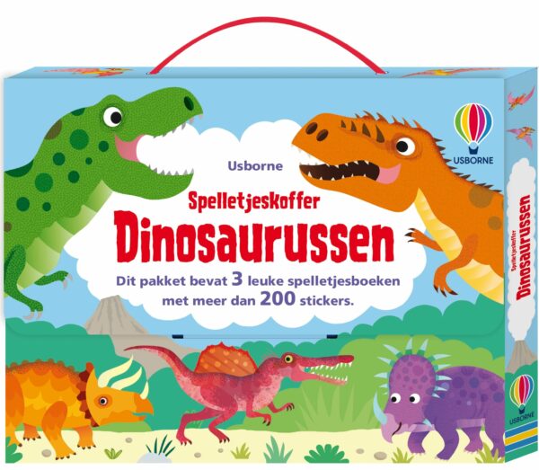 Spelletjeskoffer Dinosaurussen - 9781805318743