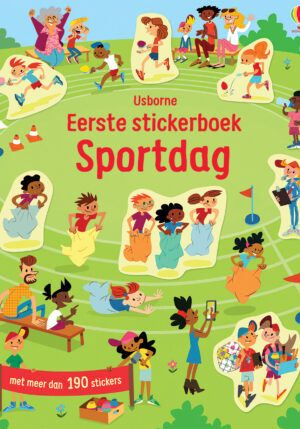 Sportdag Eerste stickerboek - 9781474983341