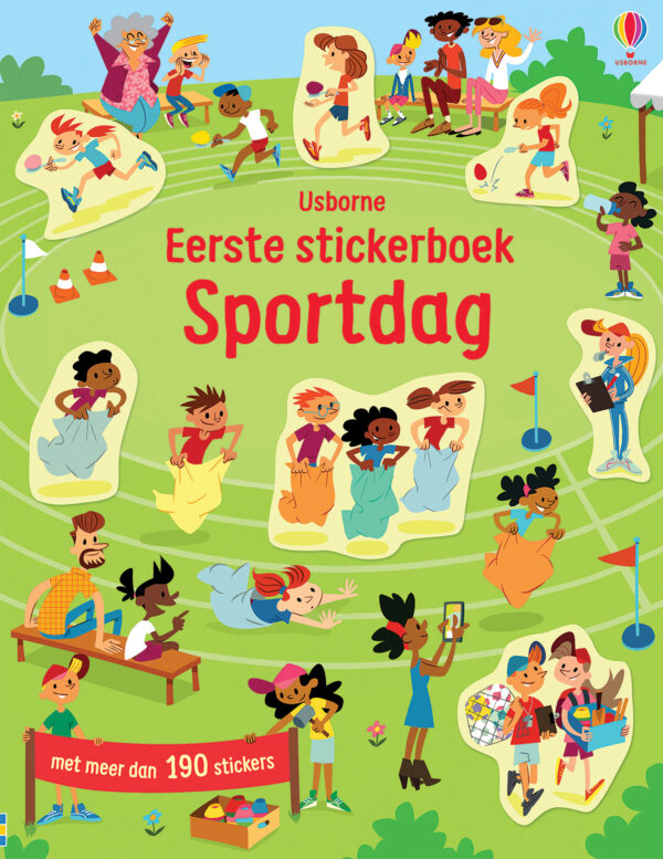 Sportdag Eerste stickerboek - 9781474983341