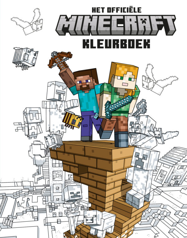Het officiële Minecraft kleurboek - 9789464530155