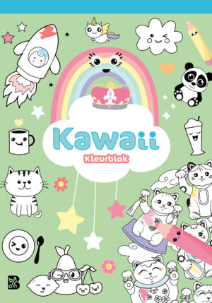 Kawaii kleurblok - 9789403226842