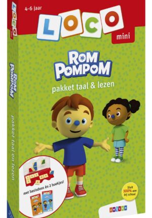 Loco mini rompompom pakket taal & lezen - 9789048740314