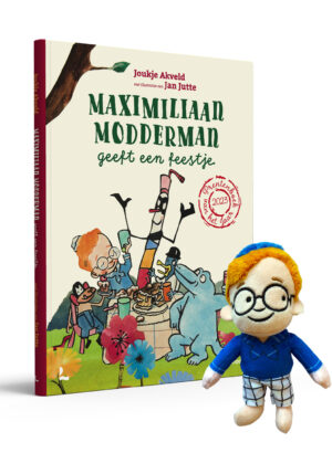 Maximiliaan Modderman geeft een feestje (met voorleesknuffeltje) - 9789401487702