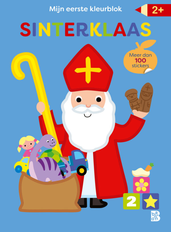 Mijn allereerste kleurblok met stickers: Sinterklaas - 9789403234724