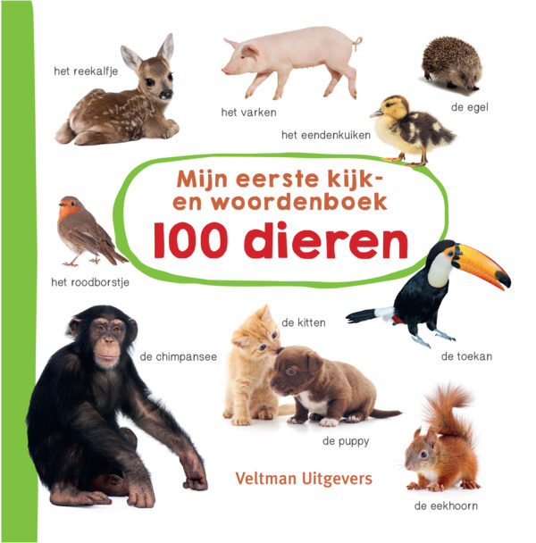 Mijn eerste kijk-en woordenboek: 100 dieren - 9789048318599