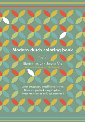 Modern dutch coloring book 3 - 9789082533729
