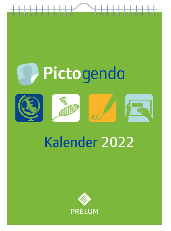 Pictogenda Kalender 2022 DE - 9789492711847