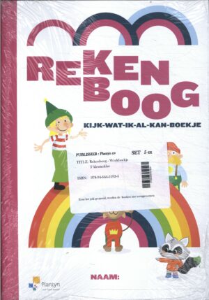 Rekenboog - Werkboekje 3e kleuterklas - 9789464451580