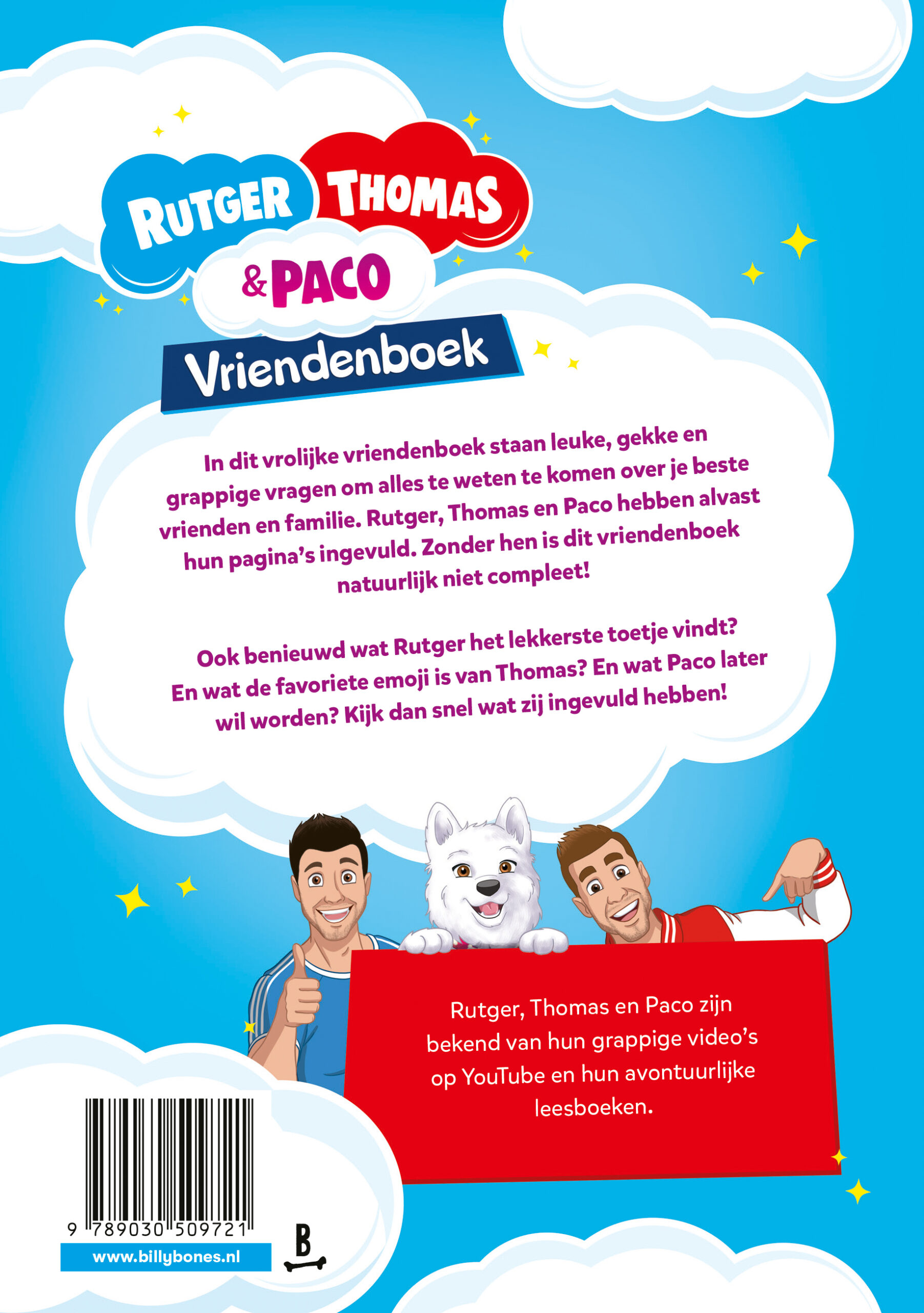 Thomas & Paco Vriendenboek - 9789030509721