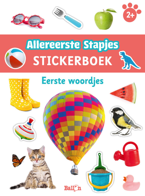 Stickerboek eerste woordjes 2+ - 9789403221861
