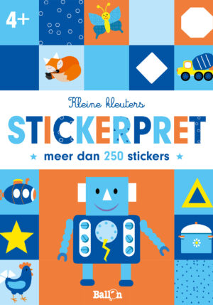 Stickerpret 4+ - 9789403215594