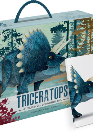 Triceratops - Boek + 3D-puzzel - 9789036641876