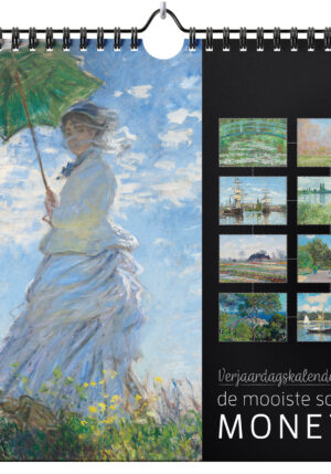 Verjaardagskalender De mooiste schilderijen van Monet - 9789492598677