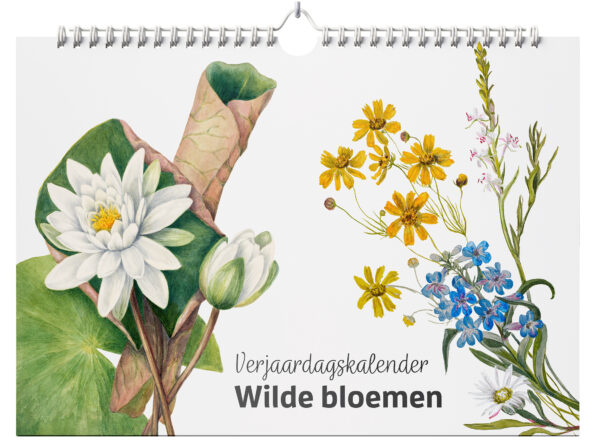 Verjaardagskalender Wilde bloemen - 9789492598646