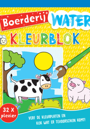 Waterkleurblok Boerderij - 9789036640442