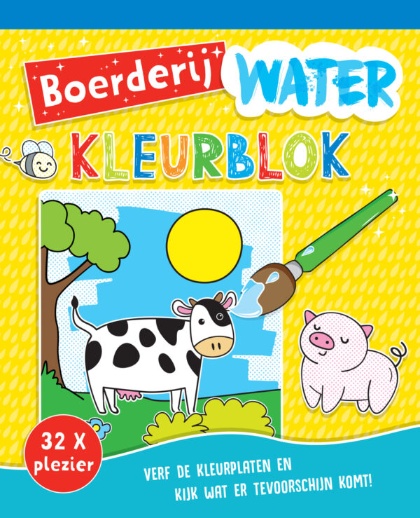 Waterkleurblok Boerderij - 9789036640442