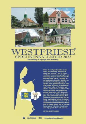 Westfriese spreukenkalender 2022 - 9789055125128