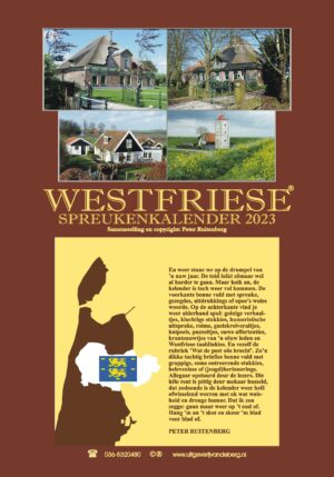 Westfriese spreukenkalender 2023 - 9789055125203