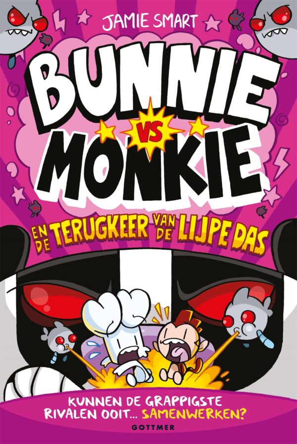 Bunnie vs Monkie en de terugkeer van de Lijpe Das - 9789025779160