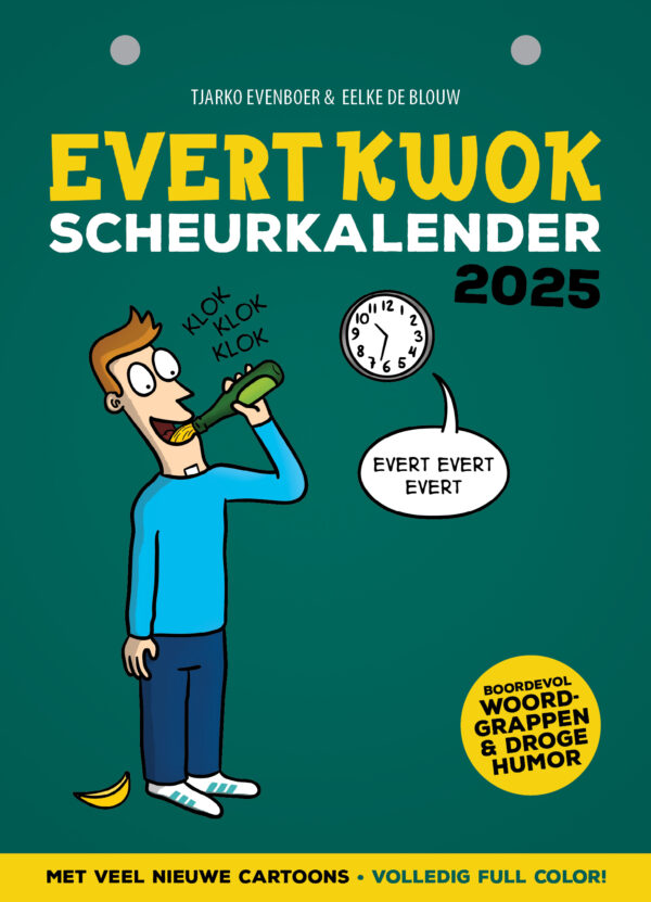 Evert Kwok Scheurkalender 2025 - 9789083295817