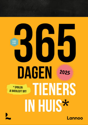 Scheurkalender 365 dagen tieners in huis 2025 - 9789401499088